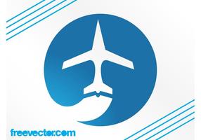 Airplane Logo Graphics vector