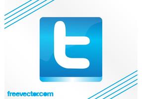 Twitter Button Graphics vector