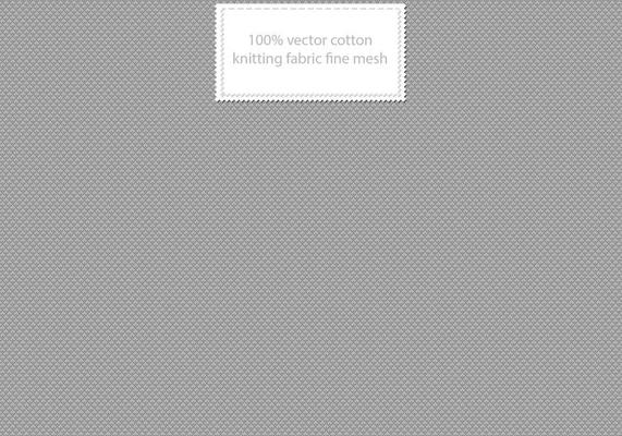 Knitting Fabric Fine Mesh Vector Texture