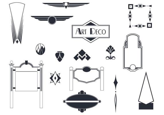 Art Deco Vector Art, Icons, and Graphics for Free Download