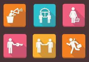 Business People Icons II Vector Pack