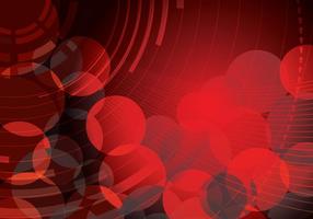 Red Abstract Circle Background Two Vector