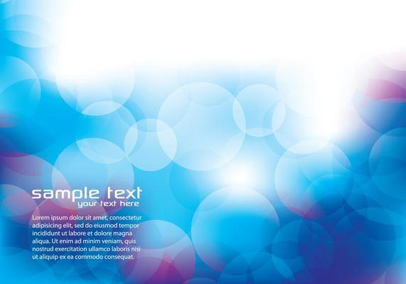 Blue and Purple Abstract Circle Background Vector