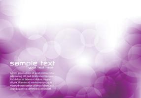 Purple Bokeh Background Vector