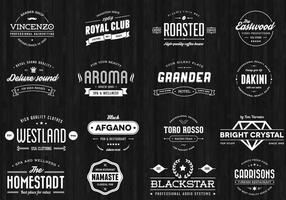 Vintage Badge Vector Pack