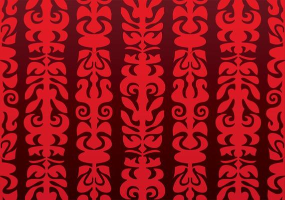 Native Red Vector Background