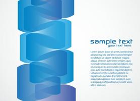 Funky Blue Background Vector