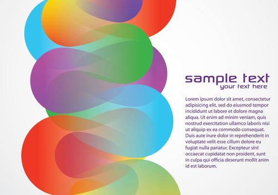 Colorful Funky Background Two Vector