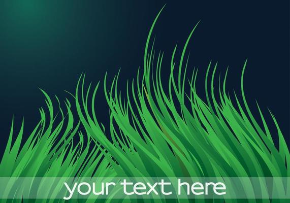 Green Grass Vector Background