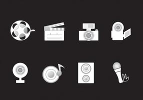 Media Icons Vector Pack