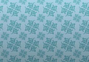 Blue Ornamental Vector Patterned Background