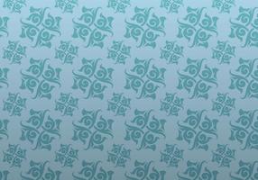 Blue Ornamental Vector Patterned Background