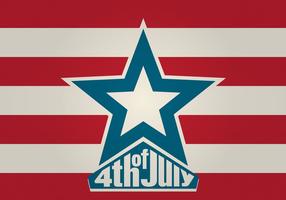 4th of July Vector Background