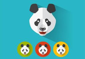 Panda Vector Portraits