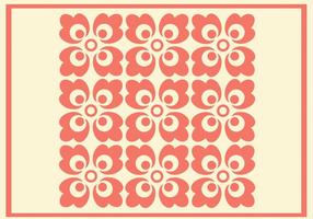 Coral Ornament Vector Pattern