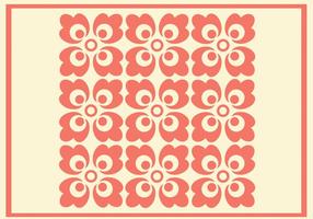 Coral Ornament Vector Pattern