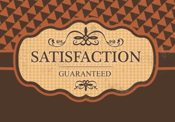 Rust Colored Label Vector Background