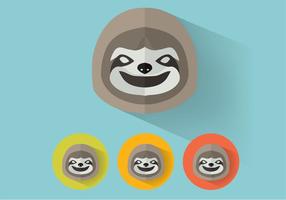 Sloth Vector Portraits