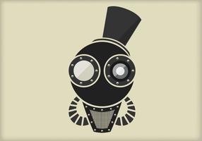 Steampunk Vector Portrait Two