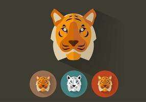 Tiger Vector Portraits