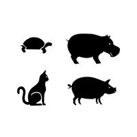 Free Animal Silhouettes vector