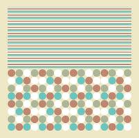 Free Turquoise and Rust Pattern Pack vector