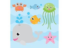 Sea Animal Vectors 