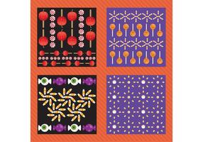 Halloween Vector Pattern Pack