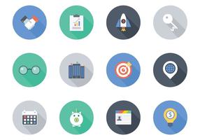 Flat Business Vector Icons