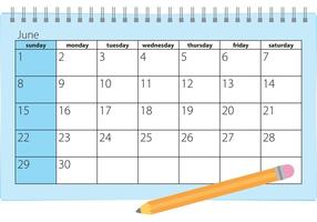 Vector Calendario