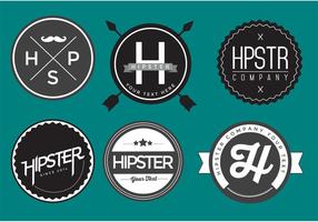 Free Hipster Badge Vector Pack