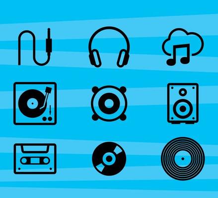 Music Vector Icons