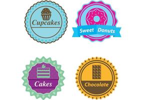 Candy Label Vectors