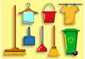 Clean Services Vector Icon Set