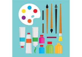 Art Supplies Vectors 