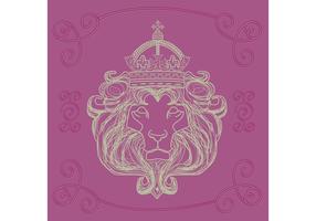 Hand Drawn Lion Of Judah Vector 