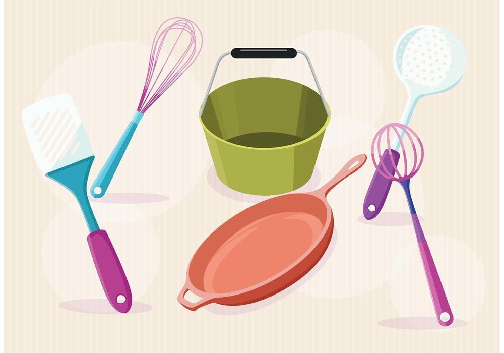 Kitchen Items Vector Art, Icons, and Graphics for Free Download