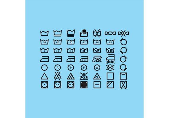 Laundry Vector Icons