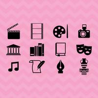 Arts And Culture Vector Icons