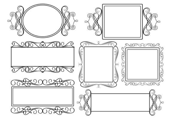 Decorative Vector Frames