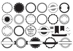 Vector Badge Elements