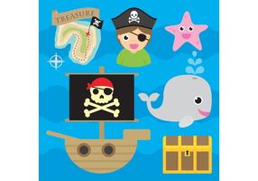 Pirate Vector Icons