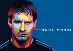 Lionel Messi Vector Retrato