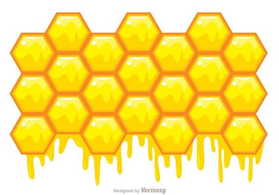 Honeycomb Vector Background 