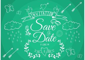 Save the Date Vectors 