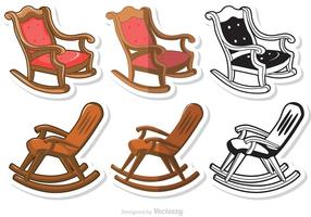 Rocking Chair Vectors Pack