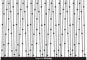 Simple Black and White Pattern with Dots  vector