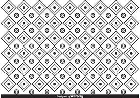 Black and White Pattern Vector 