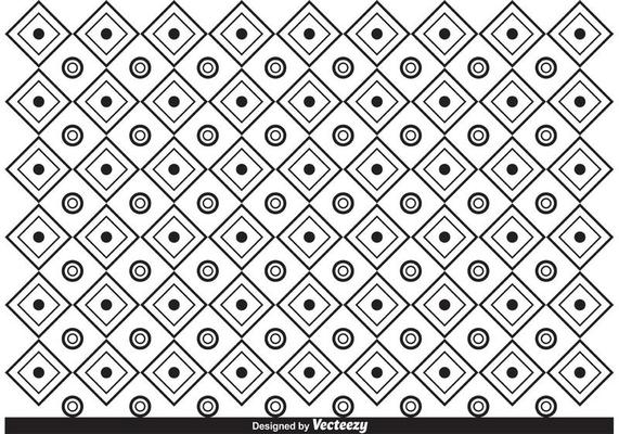 Black and White Pattern Vector 