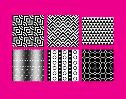 Simple BW Pattern Vectors